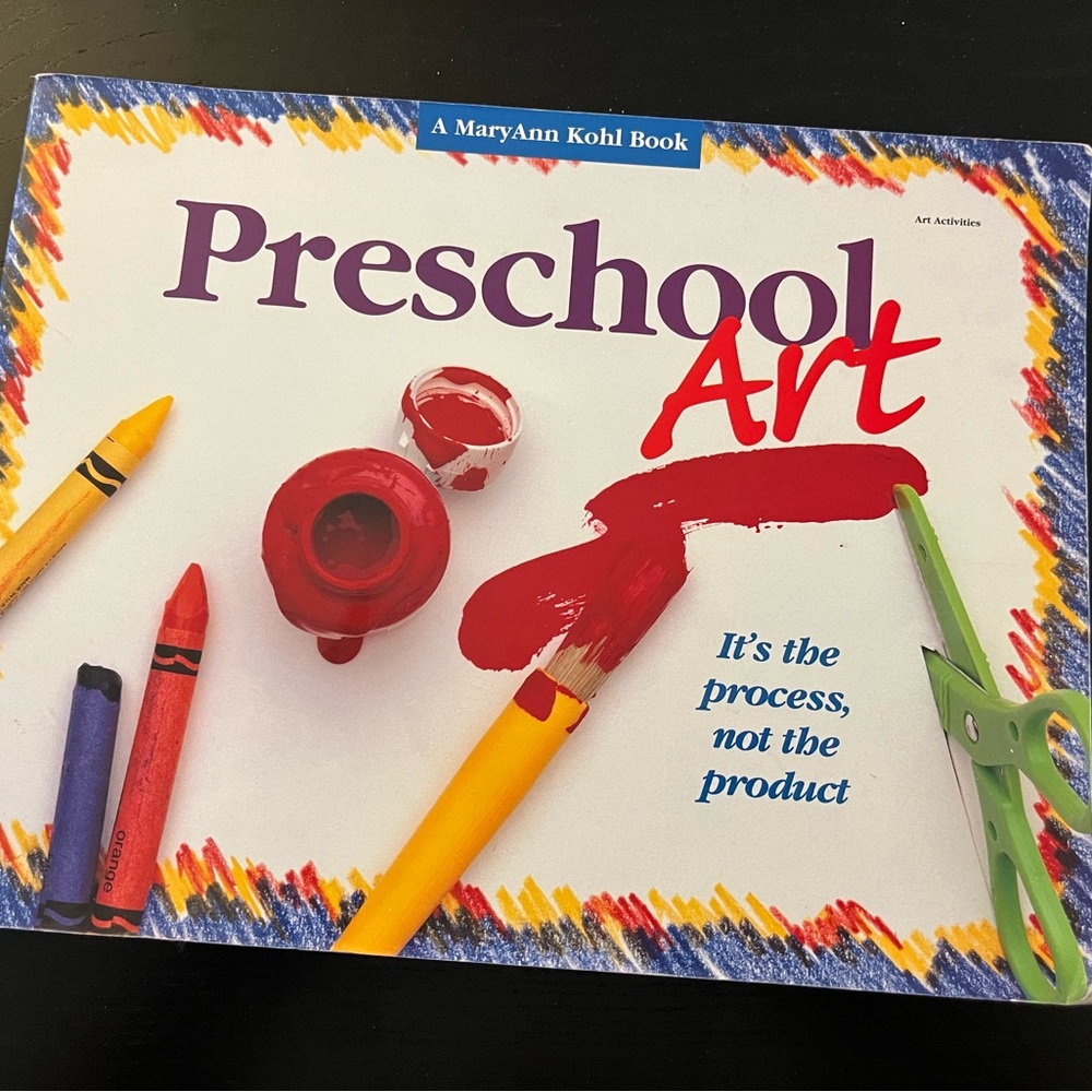 “Preschool Art” craft book